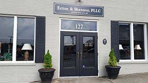 Exterior of the Office Building of Ecton & Shannon, PLLC